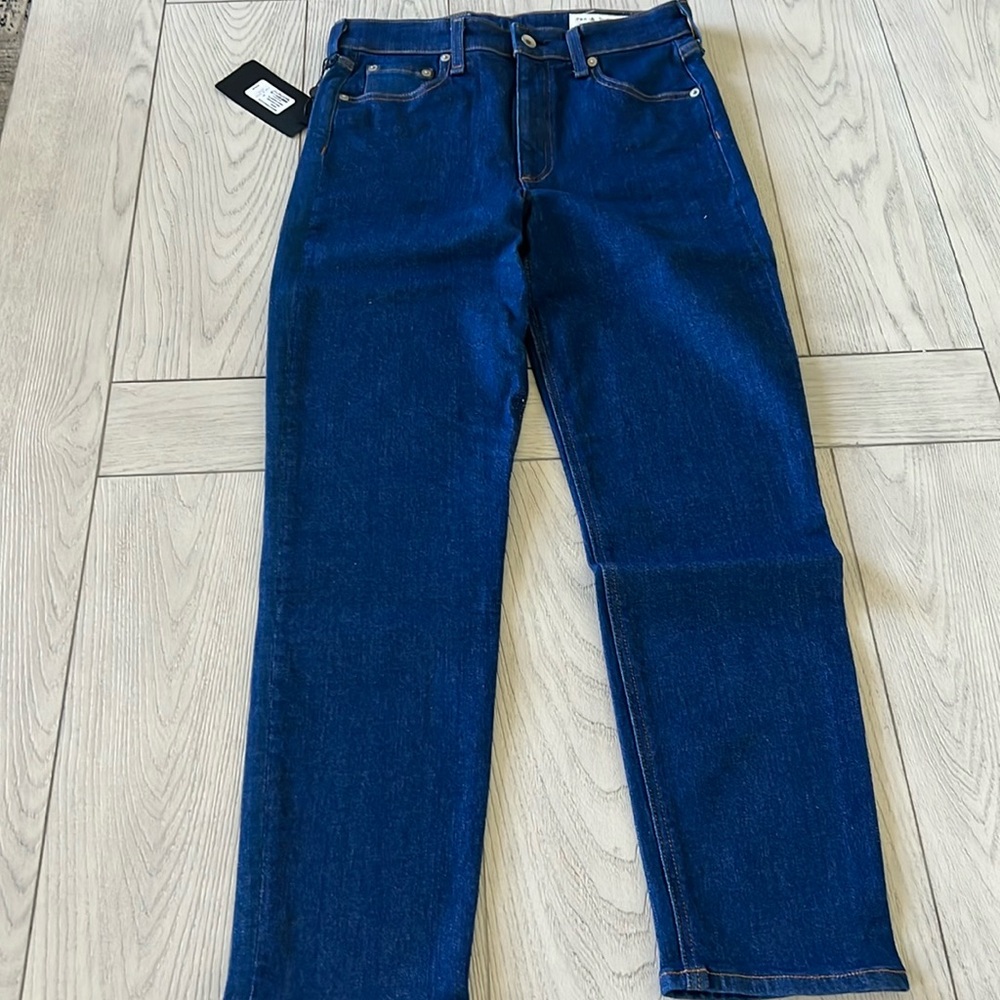Rag & Bone High Rise Women's Jeans - Dark Blue size 27